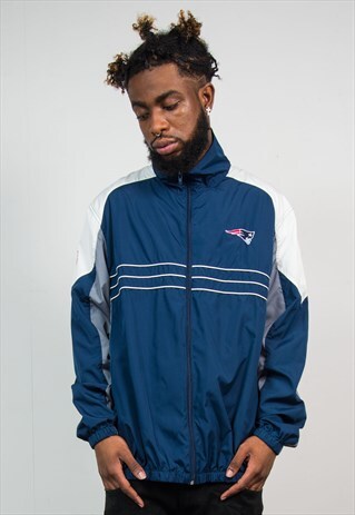 NFL NEW ENGLAND PATRIOTS TRACKSUIT JACKET