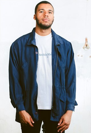 VINTAGE SILK PARKA JACKET