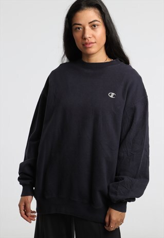 90S CHAMPION EMBROIDERED LOGO SWEATSHIRT