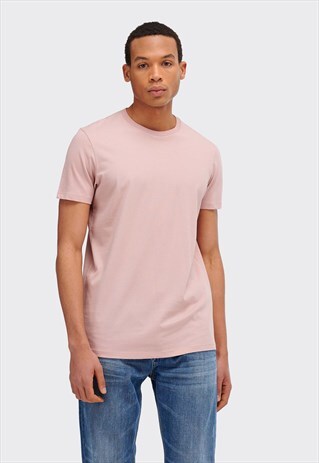 ALCOTT PINK BASIC COTTON T-SHIRT