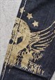 VINTAGE ROYAL ARMY JEANS TROUSERS W34 L34