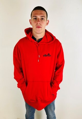 RED ELLESSE HOODY
