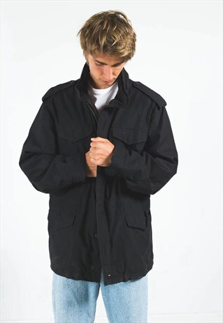 VINTAGE 80S CLASSIC TOMMY HILFIGER COAT / S4900