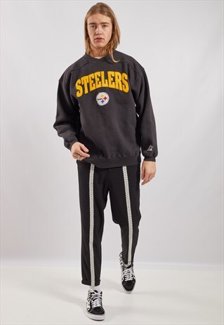 VINTAGE STARTER STEELERS SWEATSHIRT