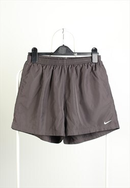 Vintage Nike Sports Running Logo Shorts Grey