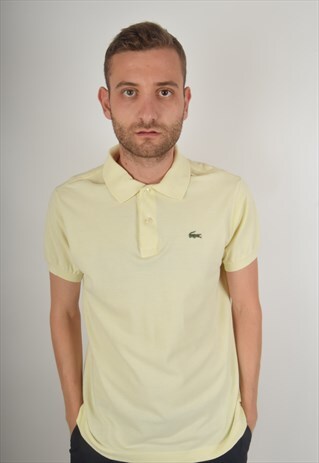 VINTAGE LACOSTE POLO T-SHIRT MADE IN FRANCE 80'S (1060)