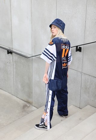 VINTAGE 90'S ADIDAS ORIGINALS PROPER SNAPS BOTTOMS SET