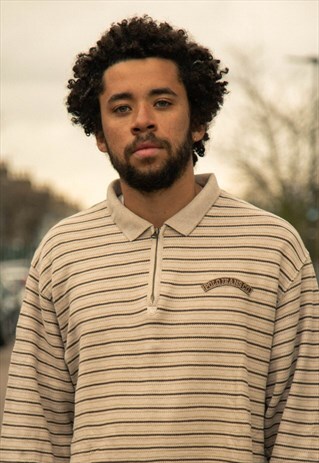 VINTAGE RALPH LAUREN POLO JEANS CO SWEATSHIRT IN BEIGE