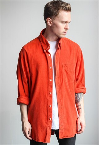 VINTAGE OVERSIZED CORDUROY SHIRT