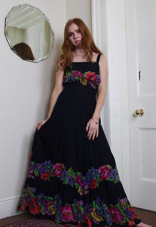 70'S VINTAGE MAXI DRESS