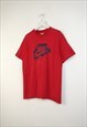 VINTAGE NIKE T-SHIRT Y2K IN RED XL