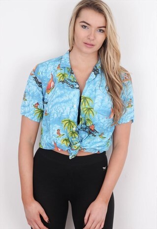 VINTAGE PATTERN SHIRT CVSS60
