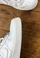 NIKE AIR FORCE 1 WHITE TRAINERS