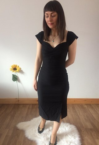 VINTAGE BLACK PARTY DRESS