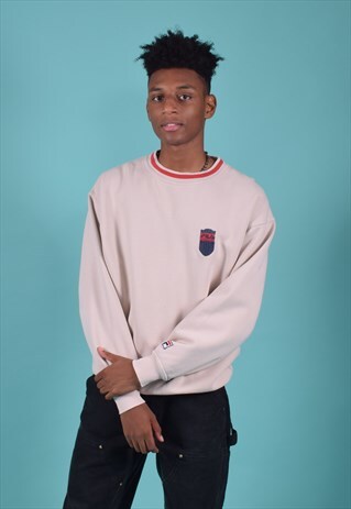VINTAGE FILA BEIGE SWEATSHIRT