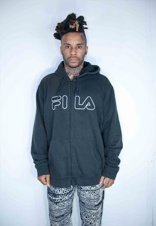 FILA EMBROIDED VINTAGE HOODIE