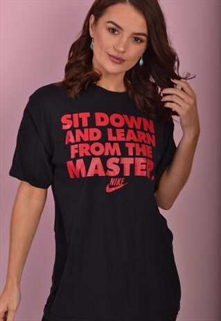 BLACK NIKE T-SHIRT GBT4010