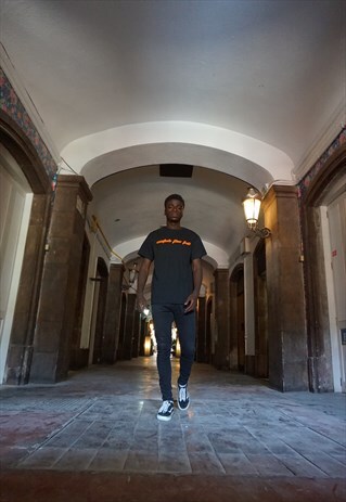 BAAD T-SHIRT BLACK WATCH THE FALL (ORANGE )