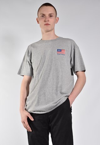 VINTAGE 90S GRAND CANYON USA EMBROIDERED T-SHIRT