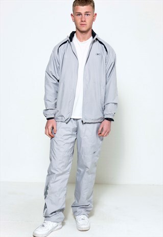 VINTAGE 90'S GREY FULL TRACKSUIT