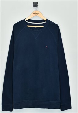 Vintage  Tommy Hilfiger Sweatshirt Blue XXXLarge