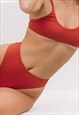 CALI BOTTOMS - ROSE RED