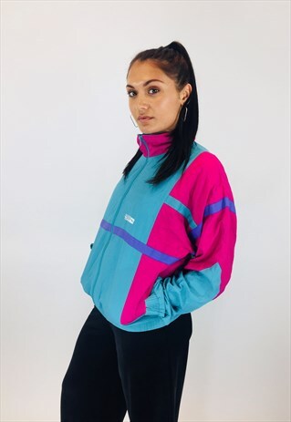 VINTAGE FESTIVAL 80S RAVE WINDBREAKER JACKET