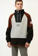 80S VINTAGE FLEECE QUARTER ZIP TOP PULLOVER 18830
