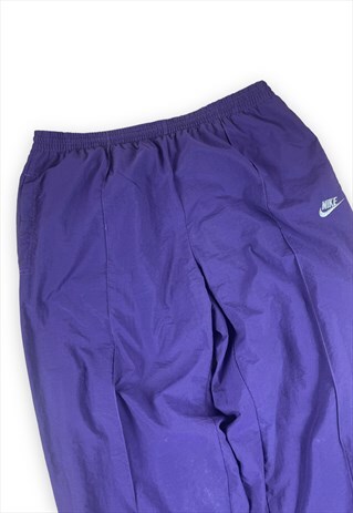 Nike Force Vintage 90s Purple joggers Elastic waistband 