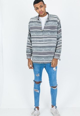 VINTAGE AZTEC PATTERN SHIRT