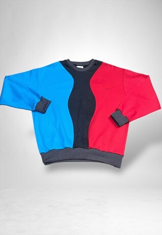 Reworked Nike Embroidered Sweatshirt