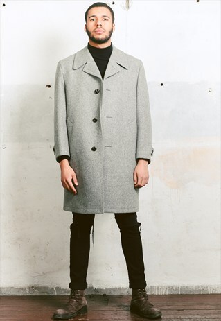 VINTAGE OVERSIZED WOOL COAT