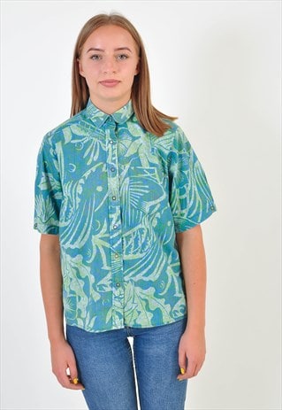 VINTAGE HAWAII PRINT SHIRT