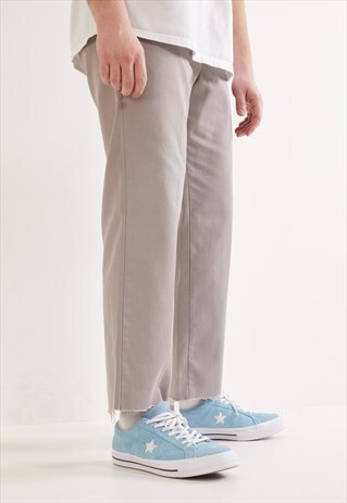 VINTAGE DICKIES STRAIGHT LEG TROUSERS GREY