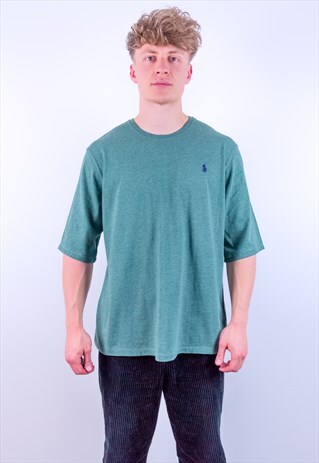 VINTAGE RALPH LAUREN T-SHIRT IN GREEN