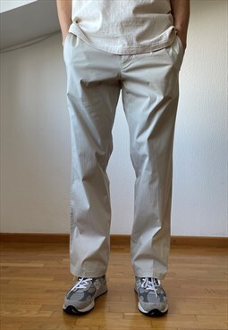 Vintage PRADA Pants Trousers Beige 