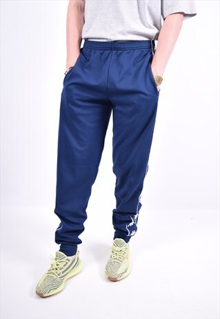 navy blue kappa tracksuit