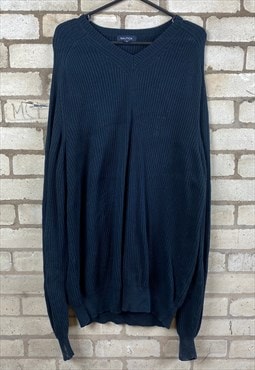 Navy Nautica Womens Jumper XL