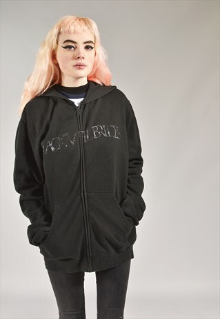 VINTAGE BLACK BLACK VEIL BRIDES BAND HOODIE