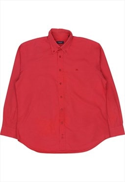 Vintage 90's Burberrys Shirt Plain Button Up
