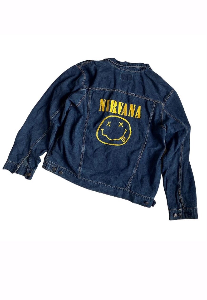 Nirvana jean cheap jacket