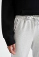 WOMAN KNITTED JOGGER - GREY