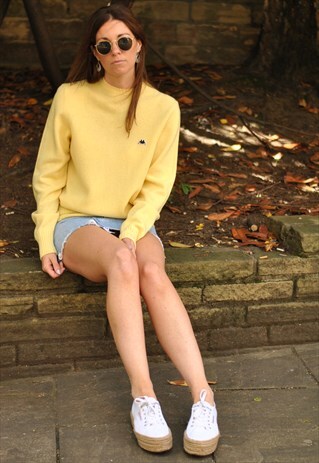 80S ROBE DI KAPPA SHETLAND WOOL JUMPER