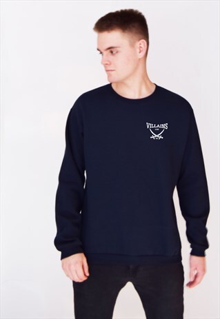 NAVY PIRATES (WHITE) SWEATSHIRT