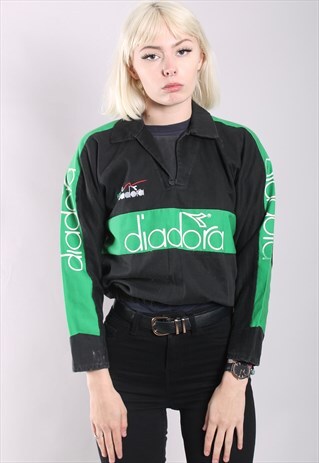 VINTAGE DIADORA DRILL SWEATSHIRT TOP