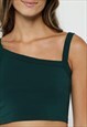 GREEN BASIC STRAPPY TOP