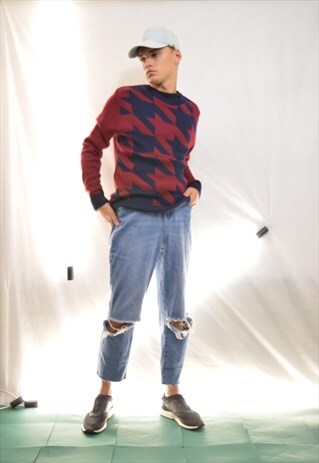 VINTAGE GRAPHIC TWO COLOUR SWEATSHIRT