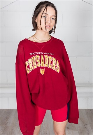 VINTAGE BROTHER MARTIN CRUSADERS UNISEX SWEATSHIRT