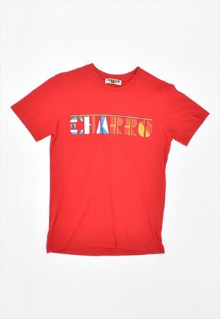 VINTAGE 90'S T-SHIRT TOP RED