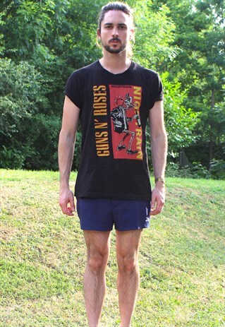 VINTAGE GUNS N ROSES BAND T-SHIRT - MEDIUM - MUSIC FESTIVAL